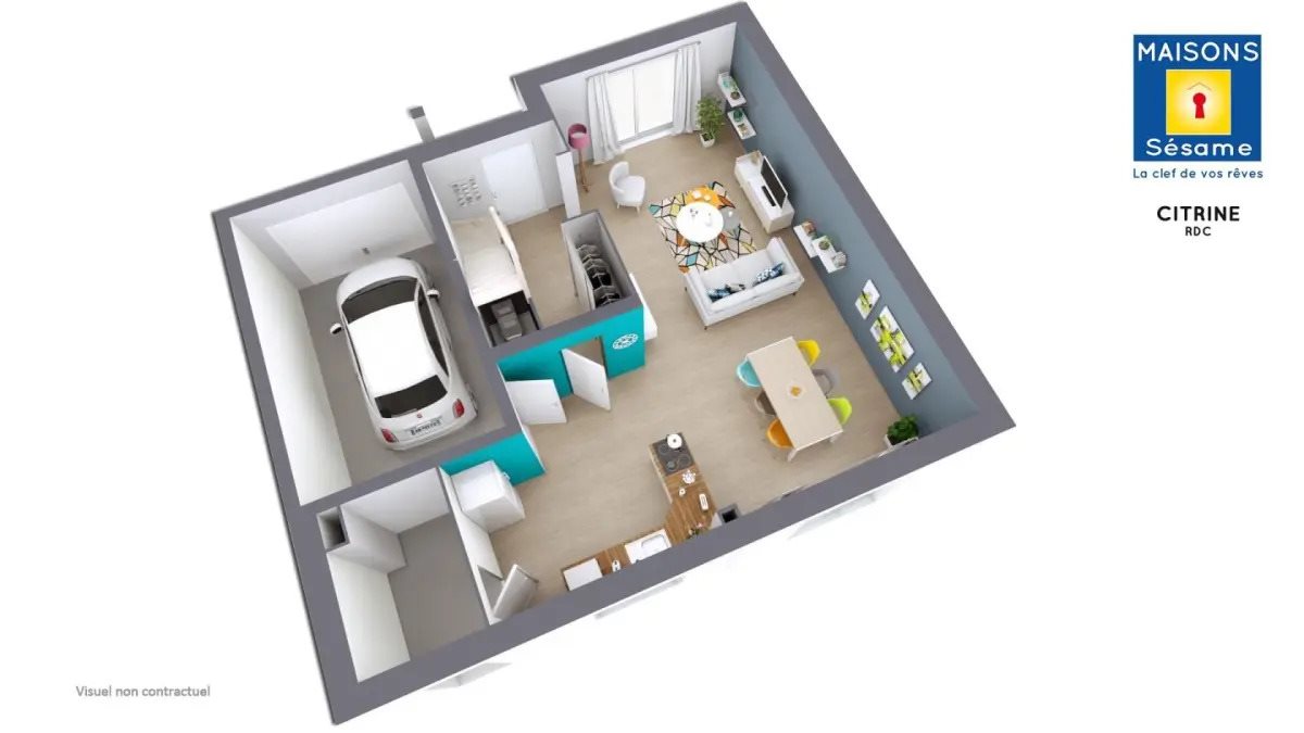 Maison à vendre, 3m², Guibeville