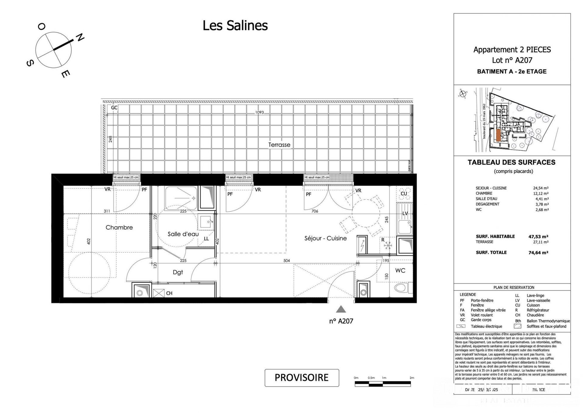 Appartement à vendre, 47m², Guérande