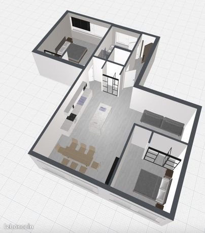 Appartement à vendre, 62m², Besançon