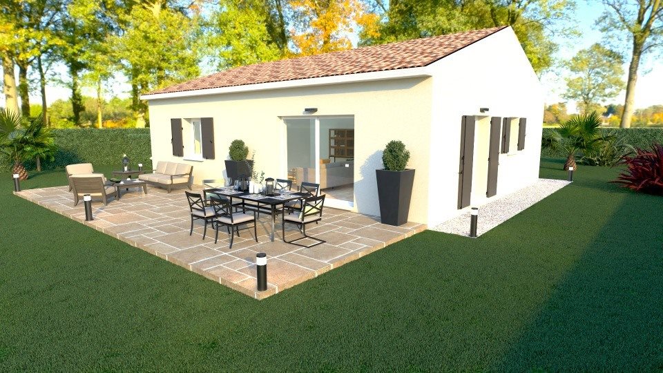 Maison à vendre, 90m², Pourrières