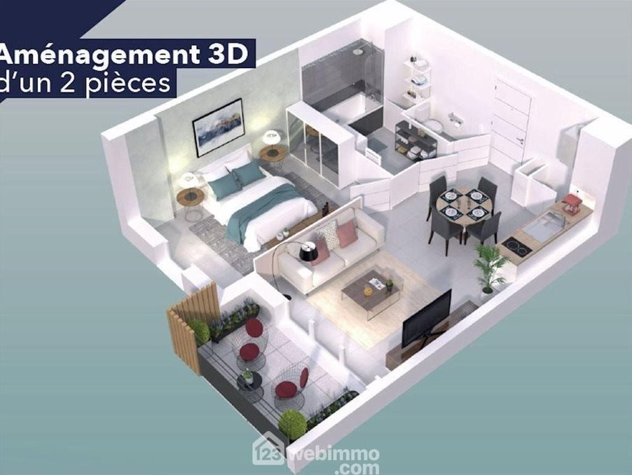 Appartement à vendre, 38m², Vitrolles