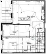 Appartement à louer, 65m², Lille