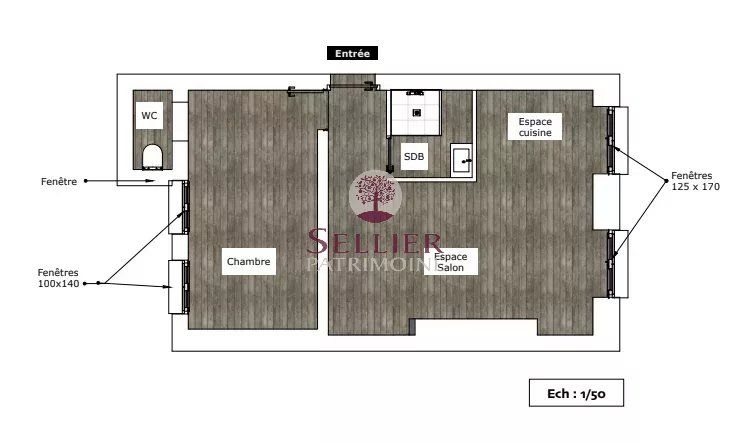 Appartement à vendre, 32m², Paris 11ème