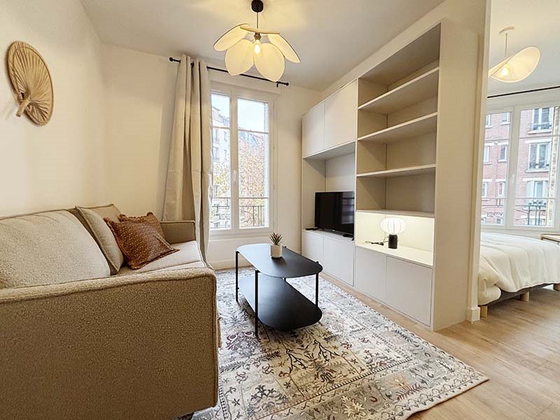 Appartement à louer, 27m², Paris 20ème