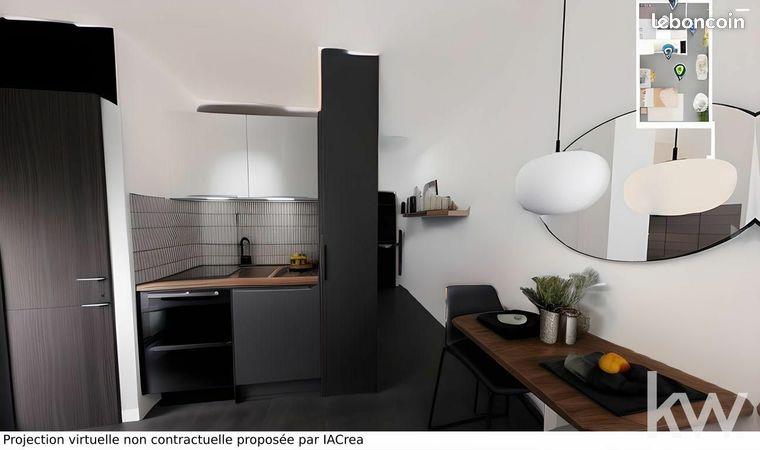 Appartement à vendre, 19m², Saint-Etienne