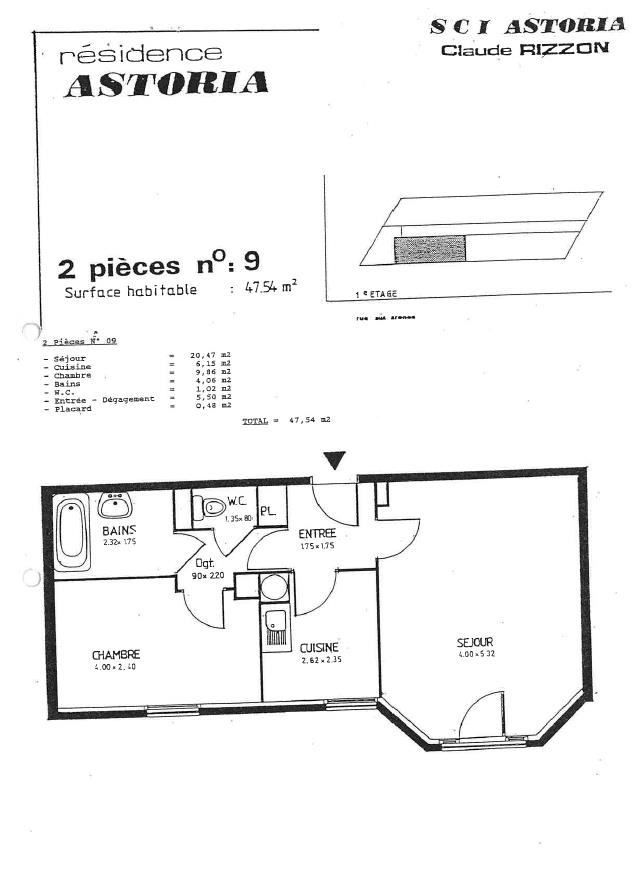 Appartement à vendre, 47m², Metz