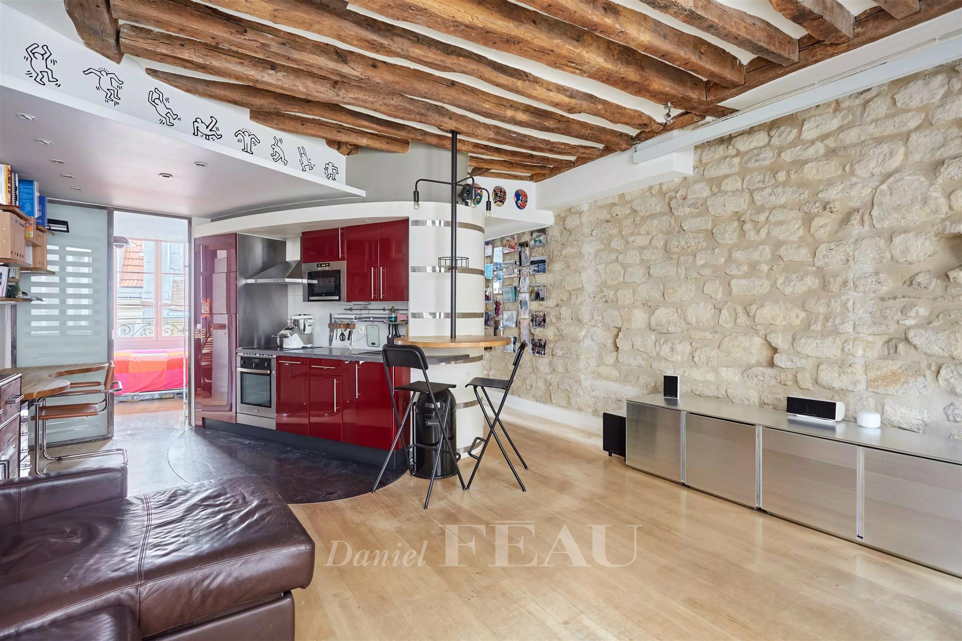 Appartement à louer, 54m², Paris 2ème