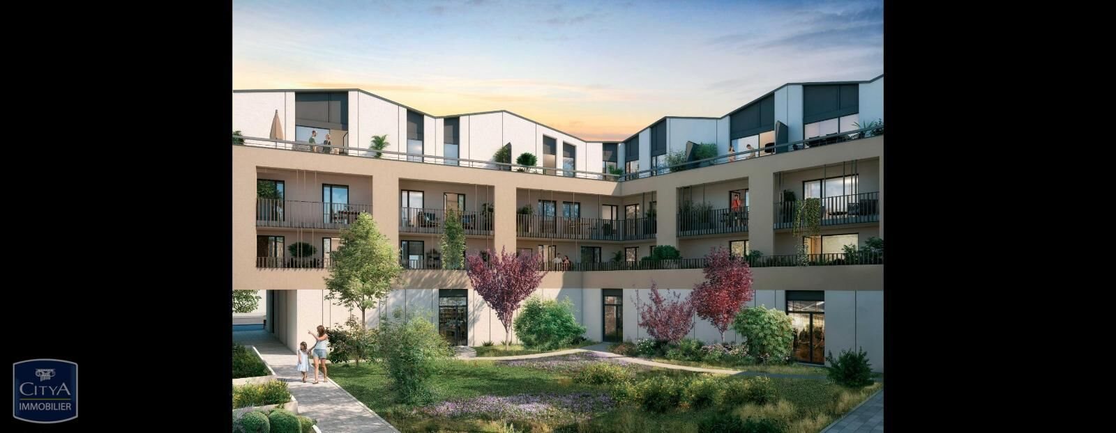 Appartement à louer, 58m², Luisant