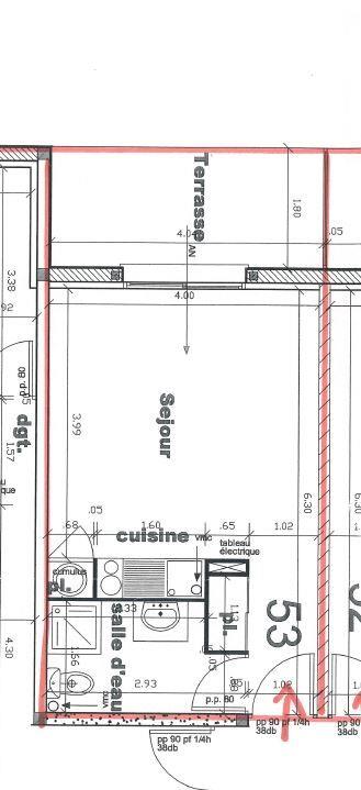 Appartement à louer, 25m², Saleilles