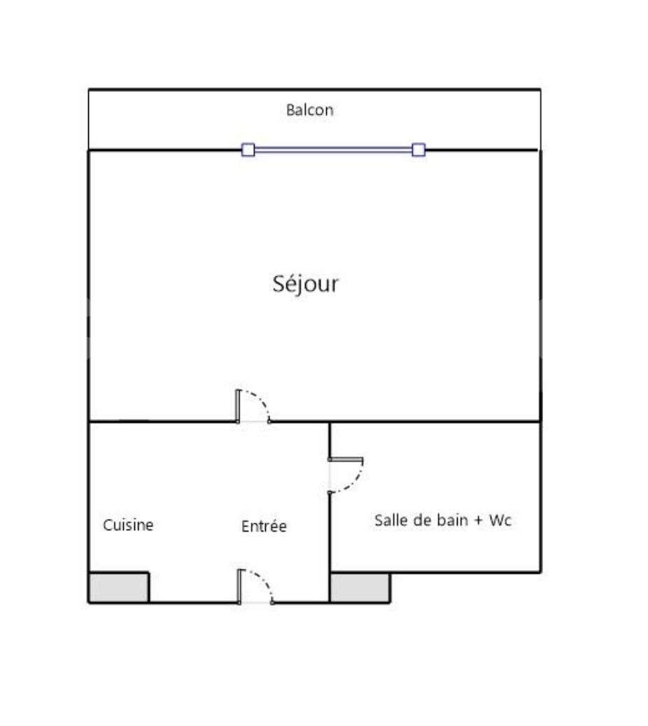 Appartement à louer, 24m², Paris 14ème