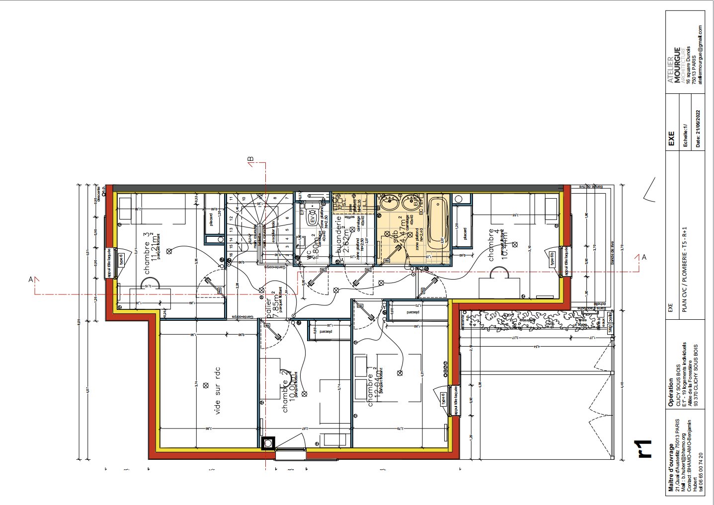 Maison à louer, 111m², Clichy-sous-Bois