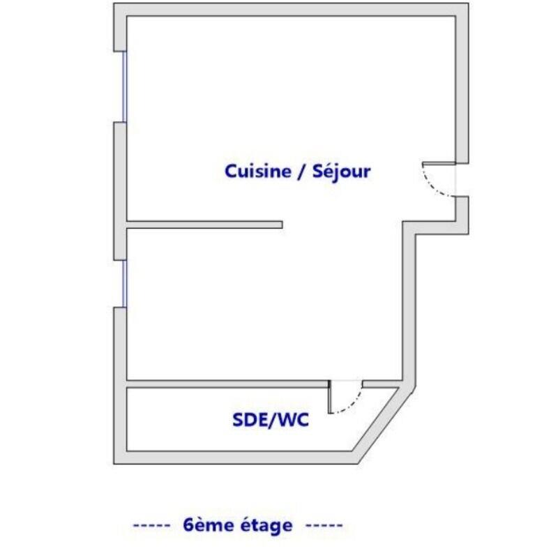 Appartement à vendre, 20m², Paris 6ème