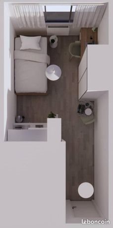 Appartement à louer, 14m², Metz