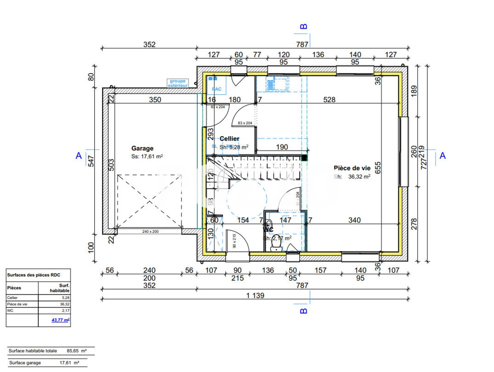 Maison à louer, 86m², Evrecy