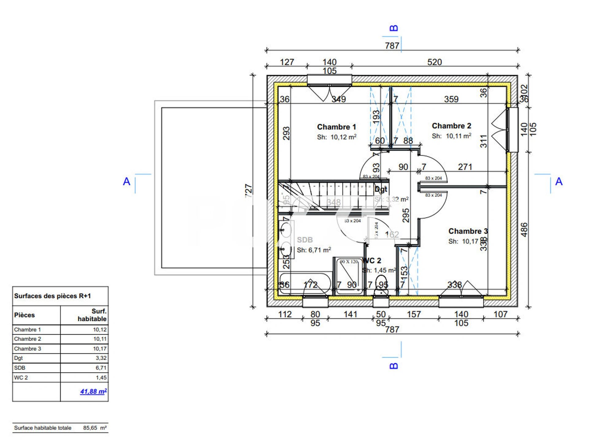 Maison à louer, 86m², Evrecy