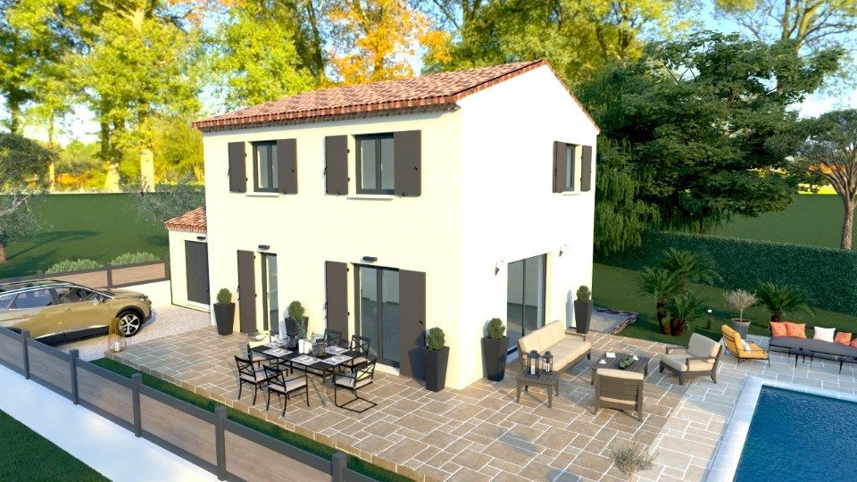 Maison à vendre, 85m², Pourrières