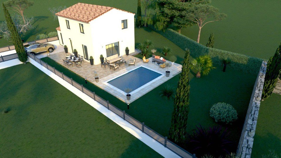 Maison à vendre, 85m², Pourrières