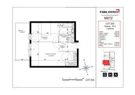 Appartement à louer, 41m², Metz
