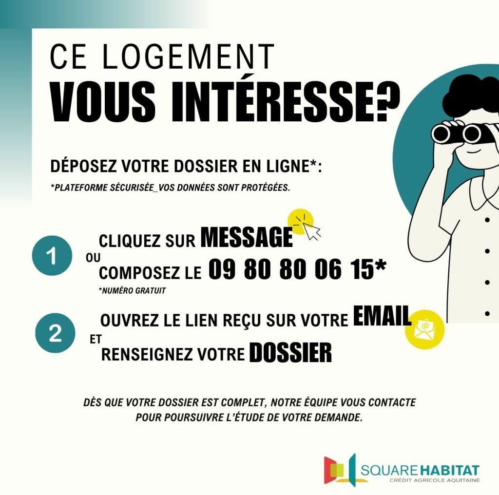 Appartement à louer, 44m², Bordeaux