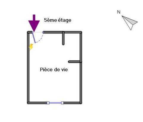Appartement à vendre, 11m², Paris 19ème