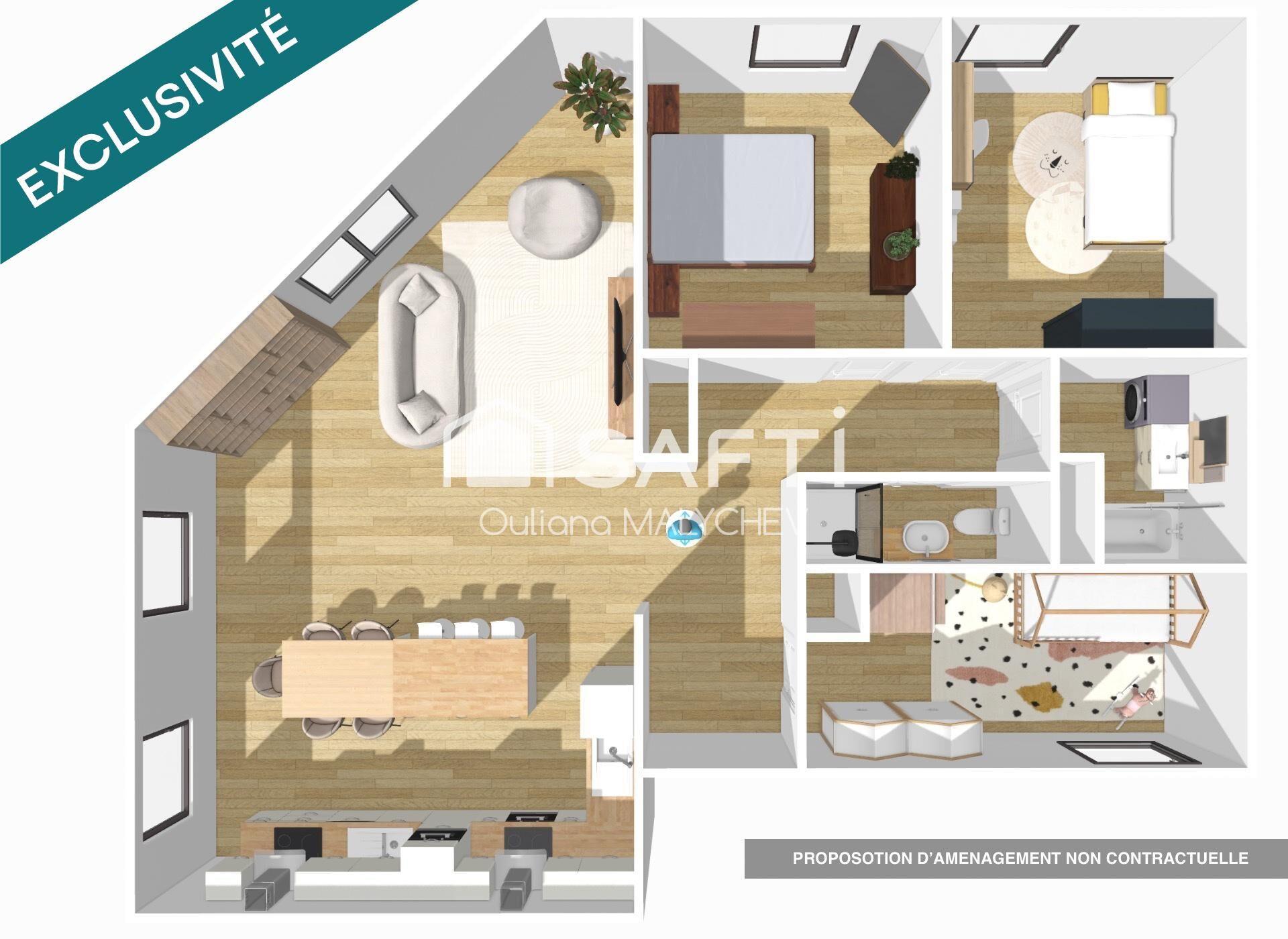 Appartement à vendre, 91m², Paris 11ème