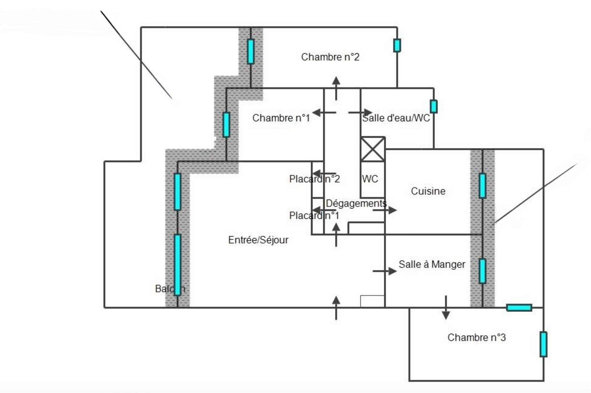 Appartement à vendre, 116m², Tours