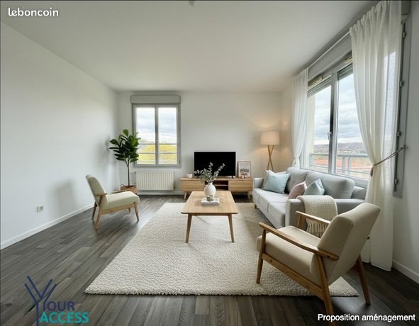 Appartement à vendre, 68m², Grigny