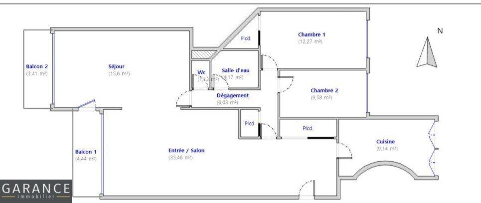 Appartement à vendre, 95m², Paris 12ème