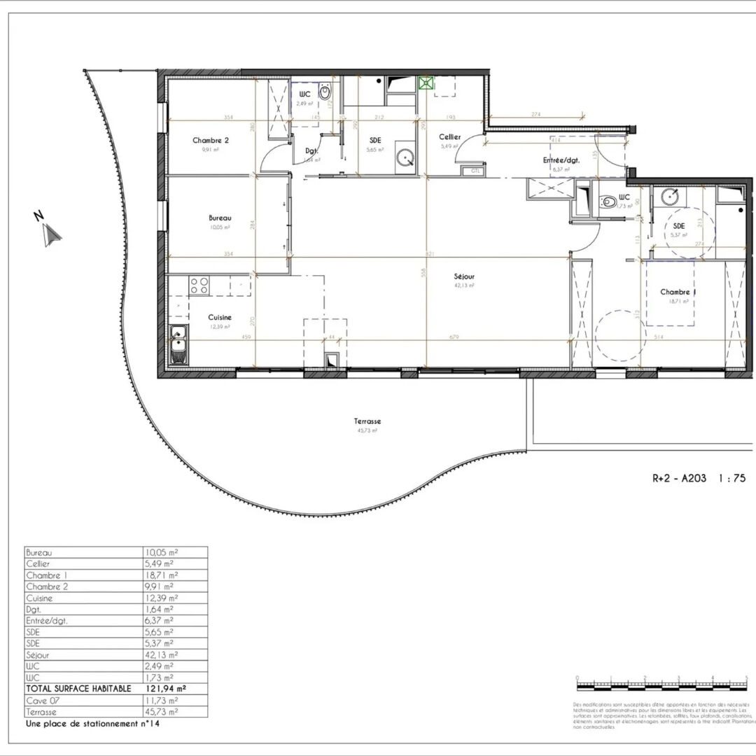 Appartement à vendre, 121m², Jurançon