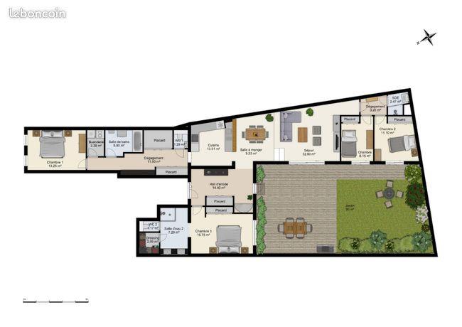 Appartement à vendre, 170m², Toulouse