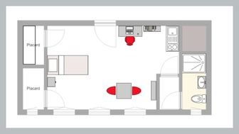 Appartement à louer, 29m², Toulon