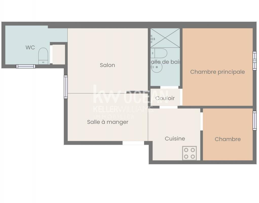 Appartement à vendre, 42m², Brest