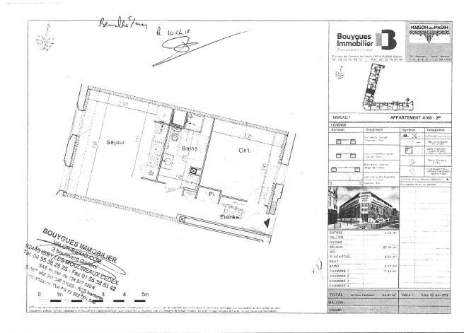 Appartement à louer, 44m², Le Havre