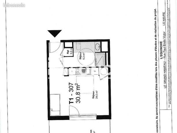 Maison à louer, 30m², Le Havre