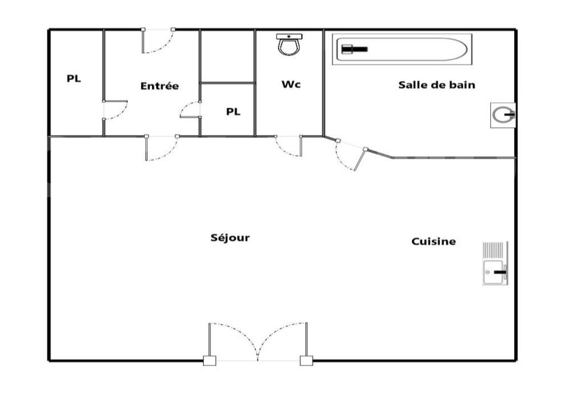 Appartement à louer, 28m², Lyon 3ème