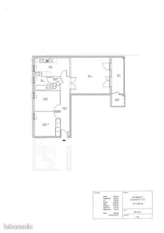 Appartement à louer, 72m², Nantes