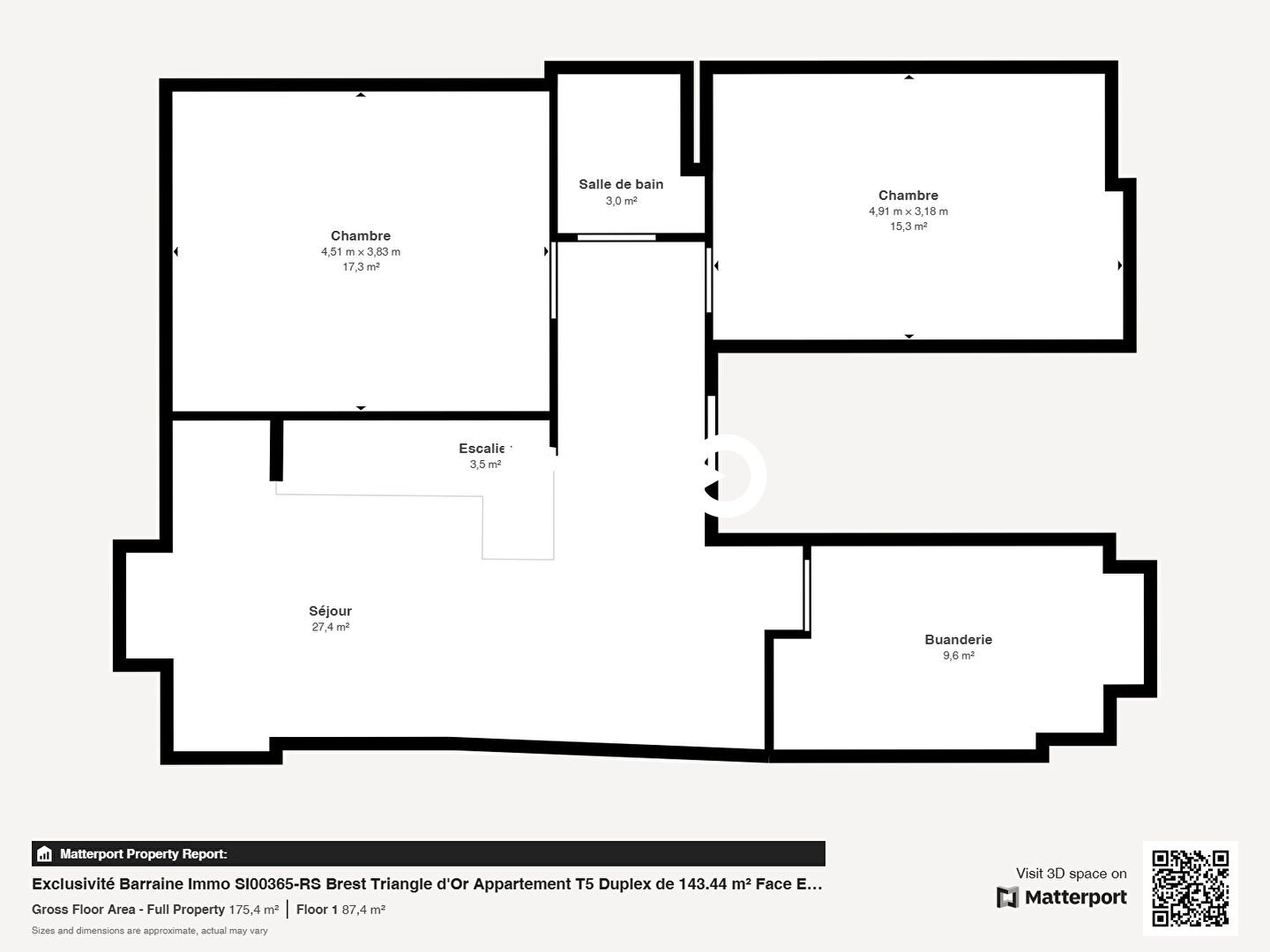 Appartement à vendre, 143m², Brest