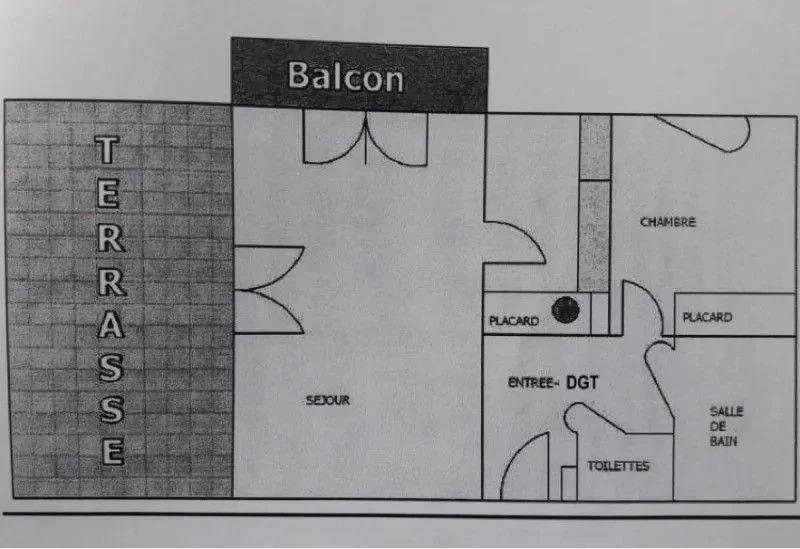 Appartement à louer, 46m², Grenoble