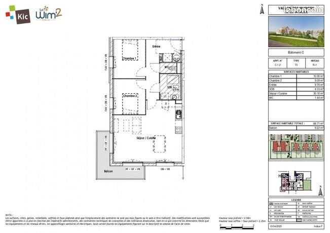 Appartement à vendre, 64m², Wimille
