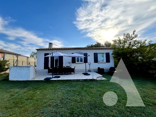 Maison de plain-pied 73 m² avec piscine