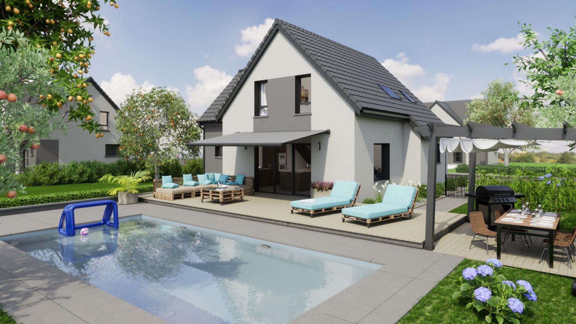 Maison à vendre, 112m², Désandans