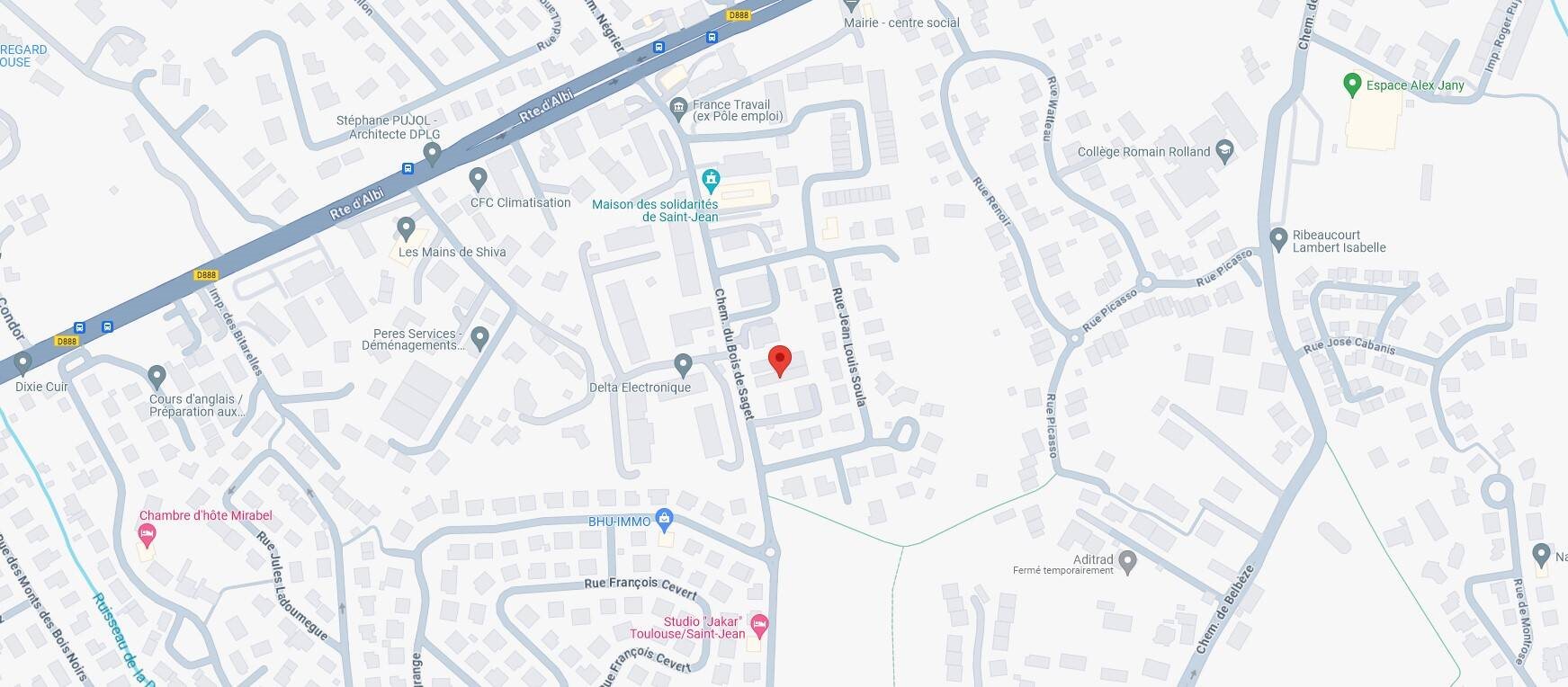 Appartement à louer, 45m², Saint-Jean