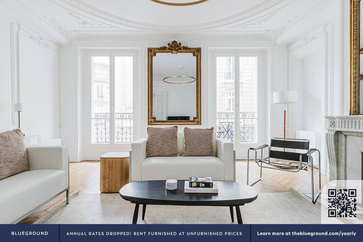 Appartement à louer, 107m², Paris 8ème