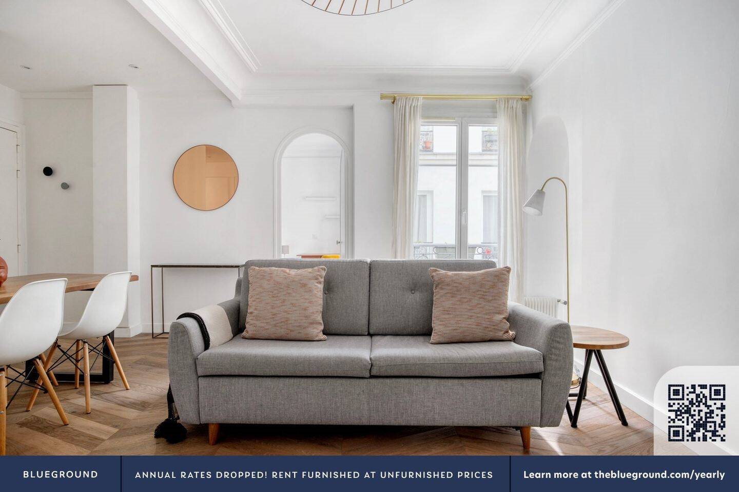 Appartement à louer, 63m², Paris 9ème