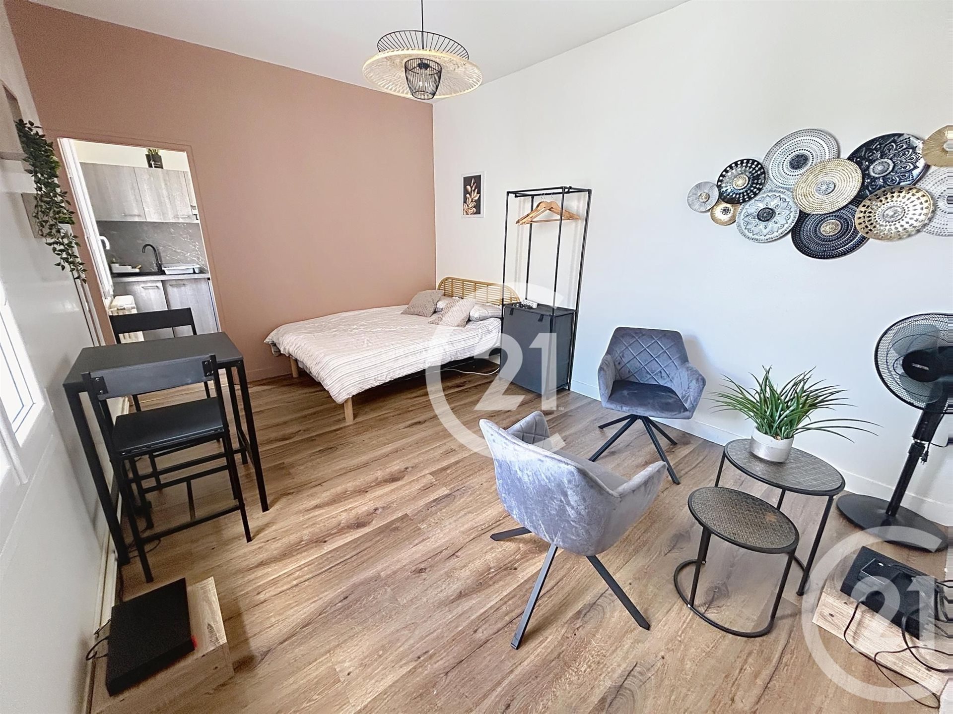 Appartement à louer, 21m², Evreux