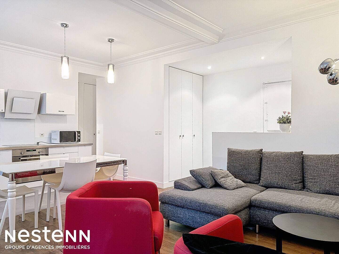 Appartement à louer, 48m², Paris 17ème