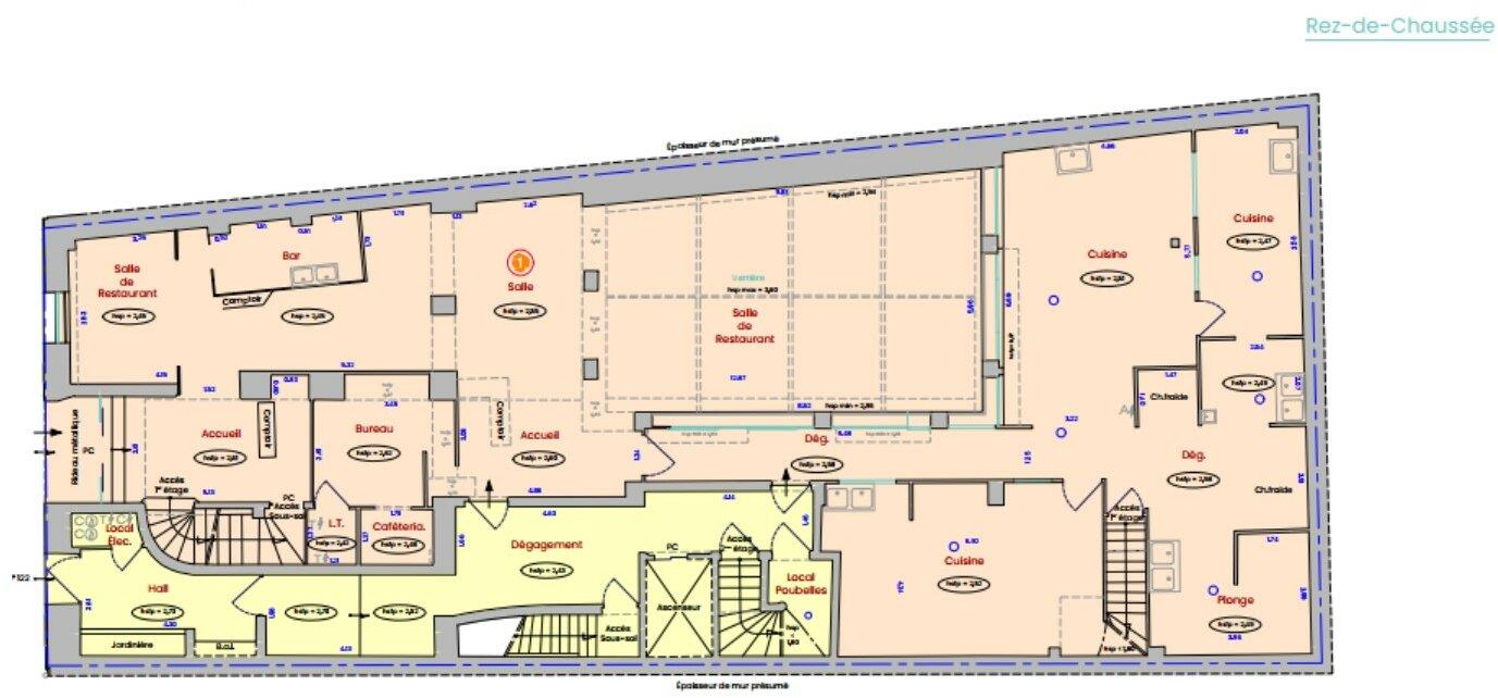 Maison à louer, 866m², Paris 17ème