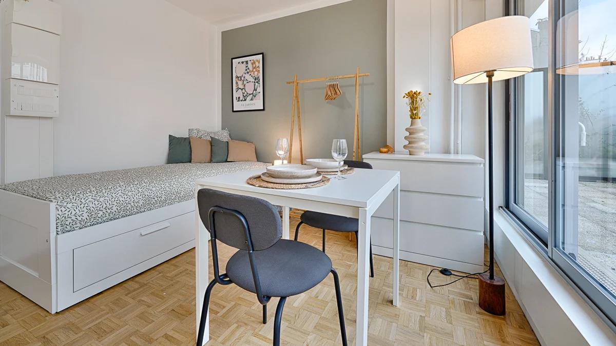 Appartement à louer, 17m², Paris 15ème