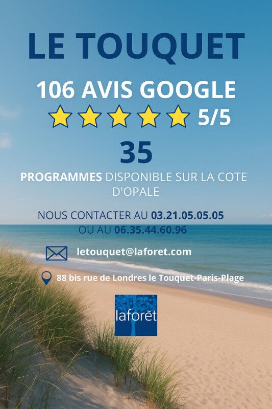 Appartement à vendre, 36m², Berck