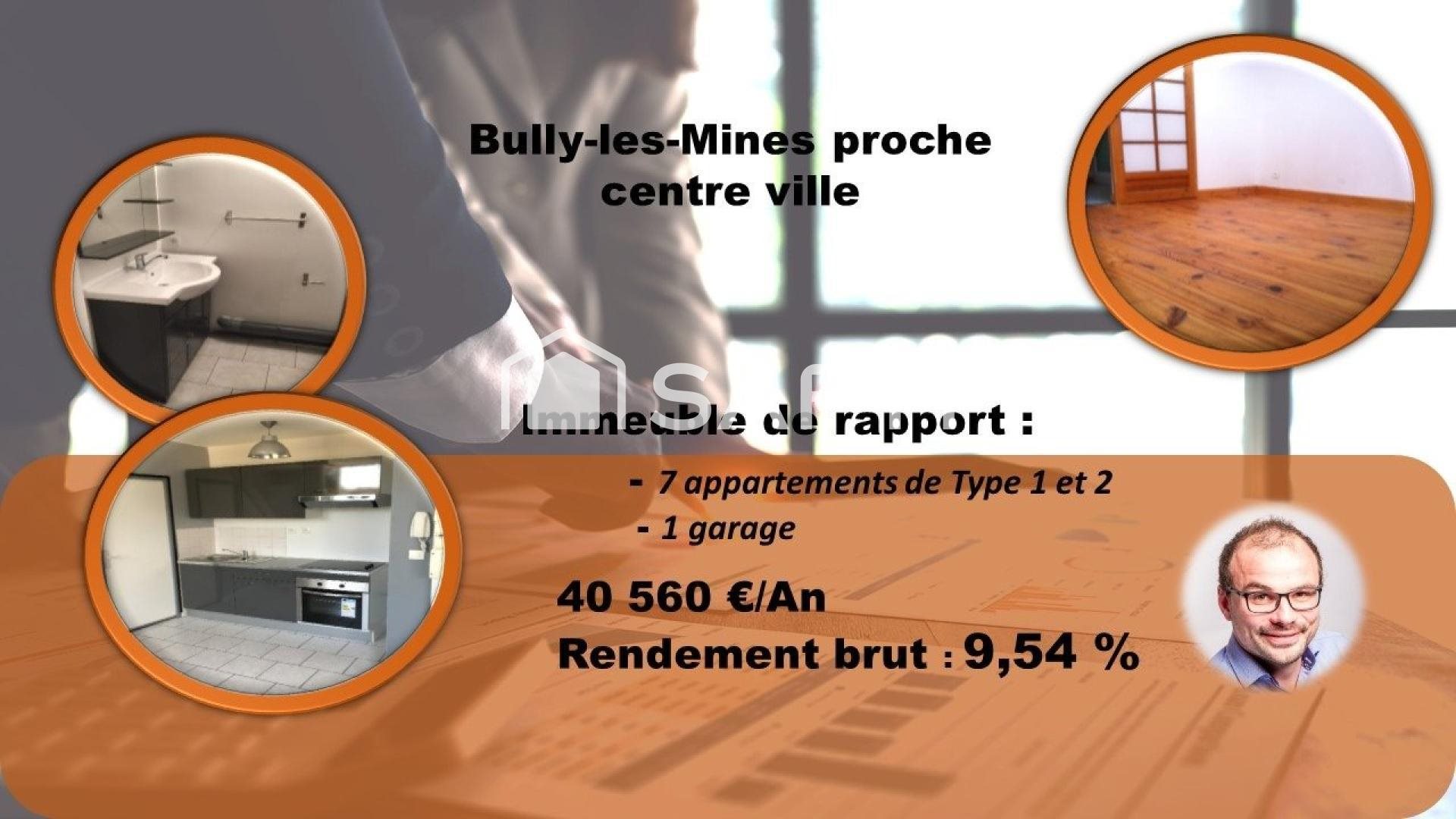 Appartement à vendre, 345m², Bully-les-Mines